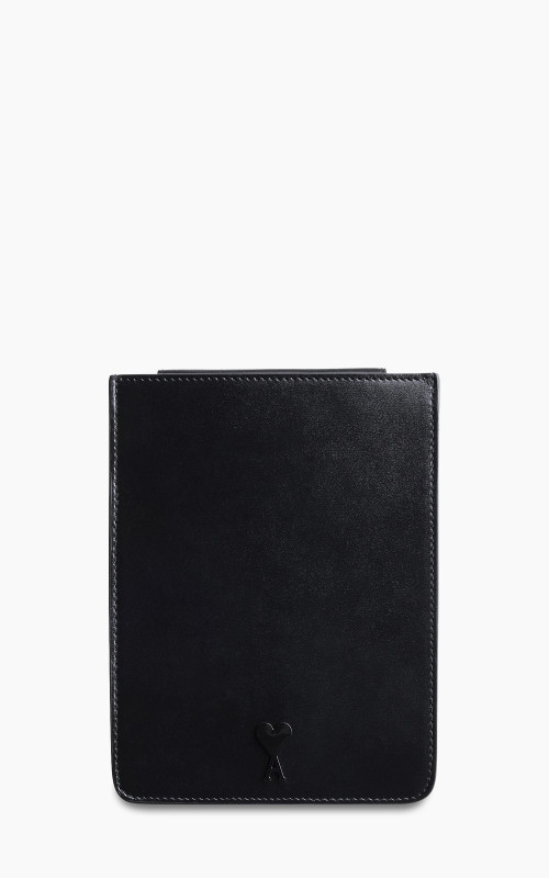 AMI Paris ADC Vertical Pouch Black