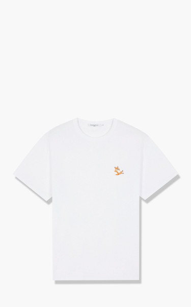 Maison Kitsuné Chillax Fox Patch Classic T-Shirt White GU00154KJ0010-P100