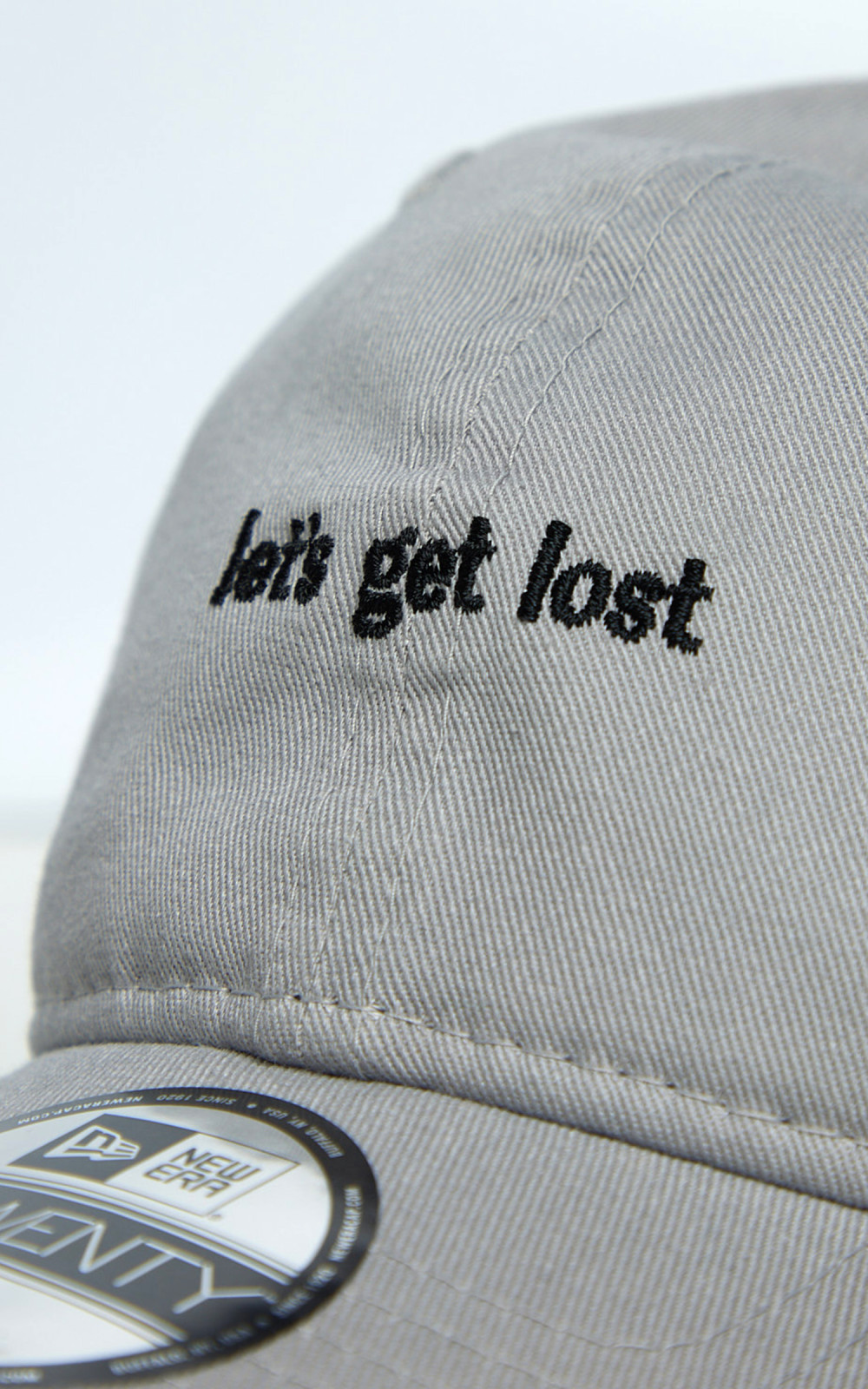Kaptain Sunshine x New Era Let's Get Lost Cap Light Grey | Cultizm