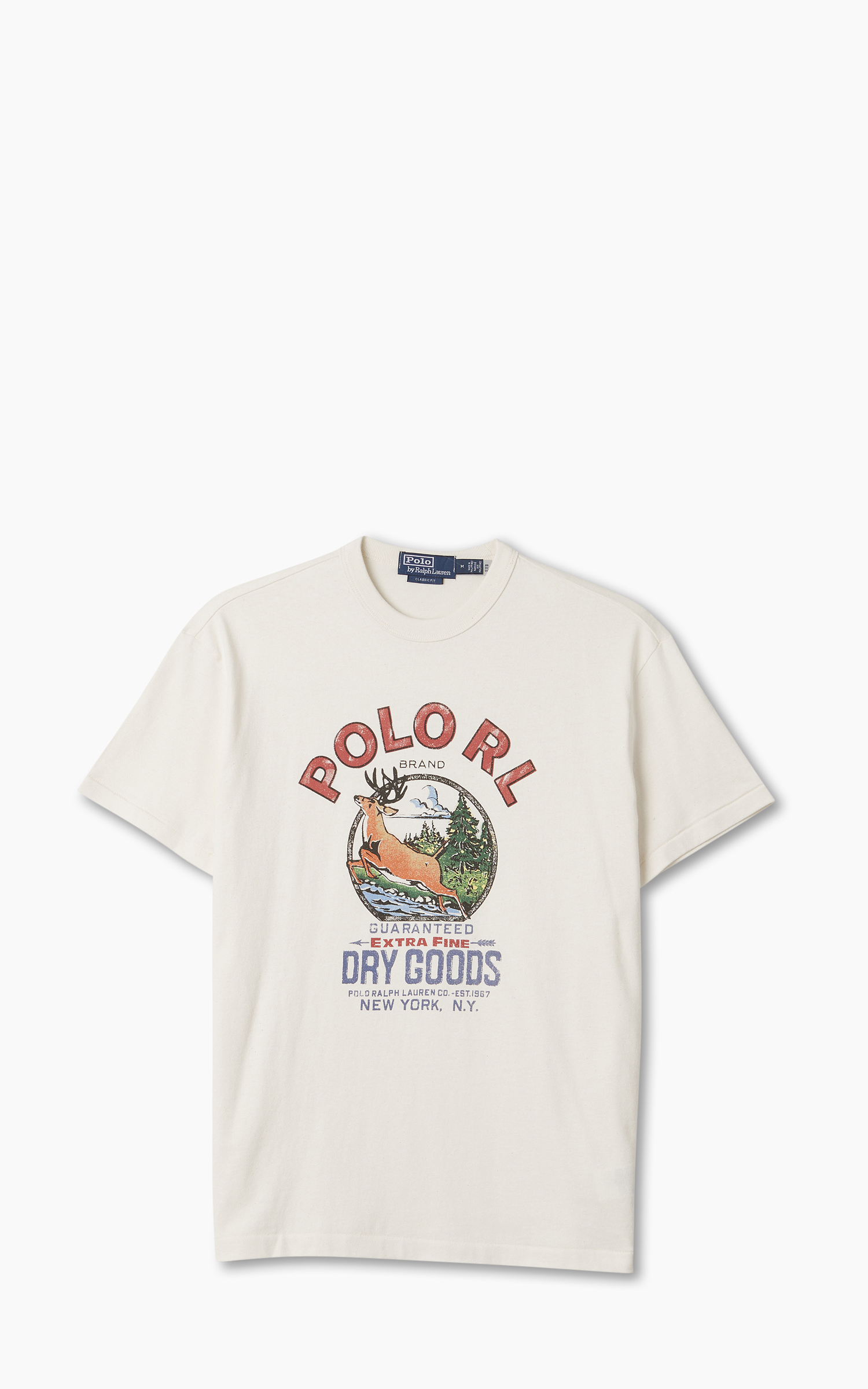 Polo Ralph Lauren Classic Fit Logo Jersey T Shirt White Cultizm
