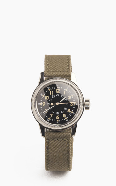 M.R.M.W. A-17 Vintage Military Watch Cotton Strap 