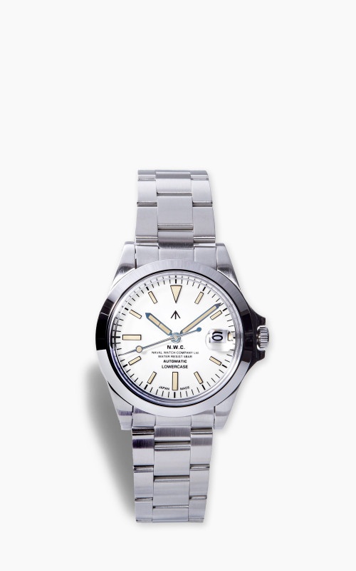 Naval Watch Company by LOWERCASE FRXA017 White Dial Metal