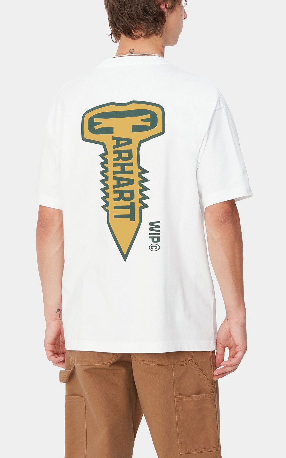 さらに100円引き◆CARHARTT◆S/S CROSS SCREW T-SHIRT Carhartt WIP Men's Cross Screw T-Shirt | Black