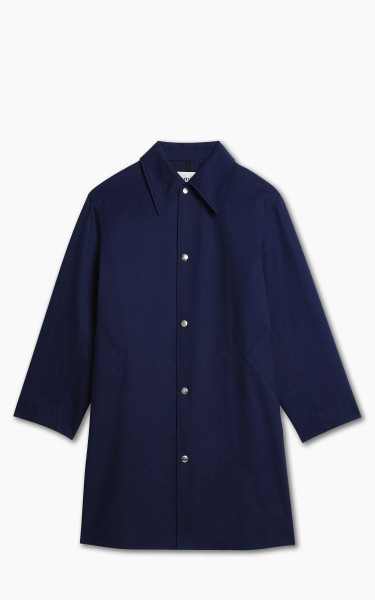 AMI Paris Mac Coat Nautic Blue