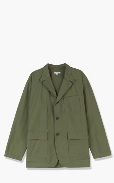 Engineered Garments Loiter Jacket Cotton Ripstop Olive 22S1D001-CT010