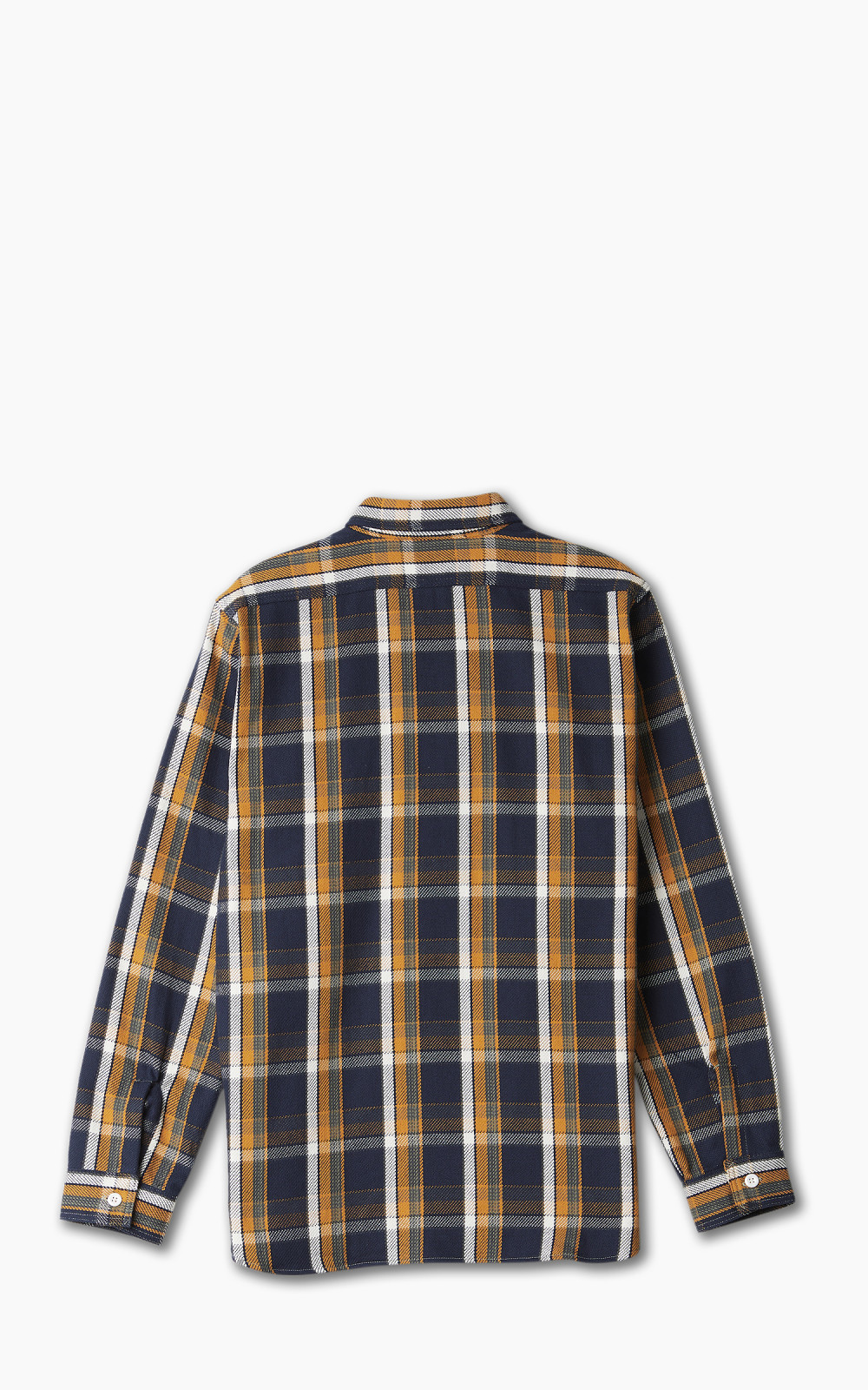 Warehouse & Co. 3104 Flannel Shirt Navy | Cultizm