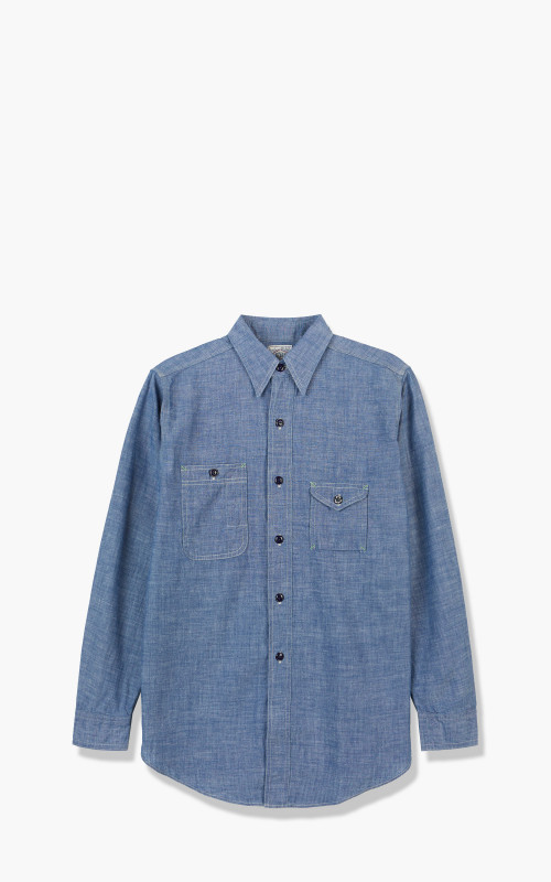 Anatomica Big Yank 1935 Shirt Indigo One Wash 530-541-18