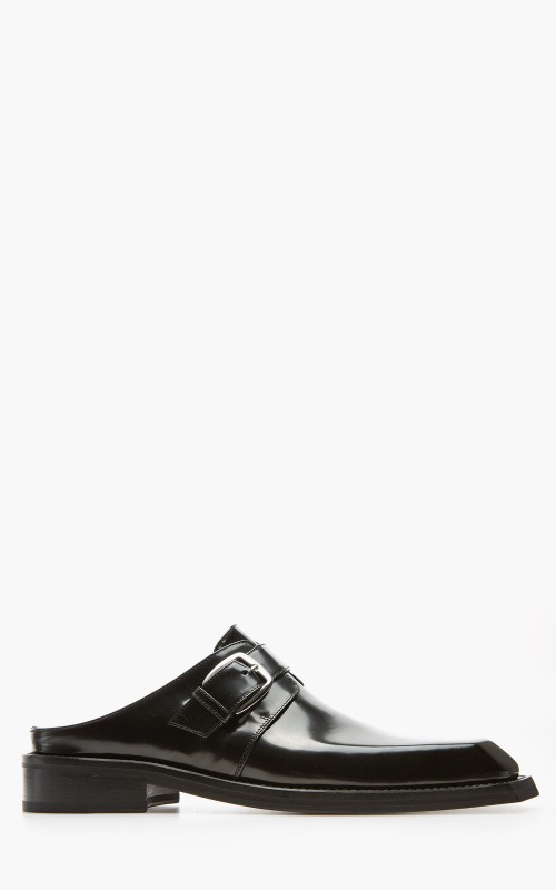 Martine Rose Chiesel Toe Mule Shoes Black W1O-M1022S-MR009