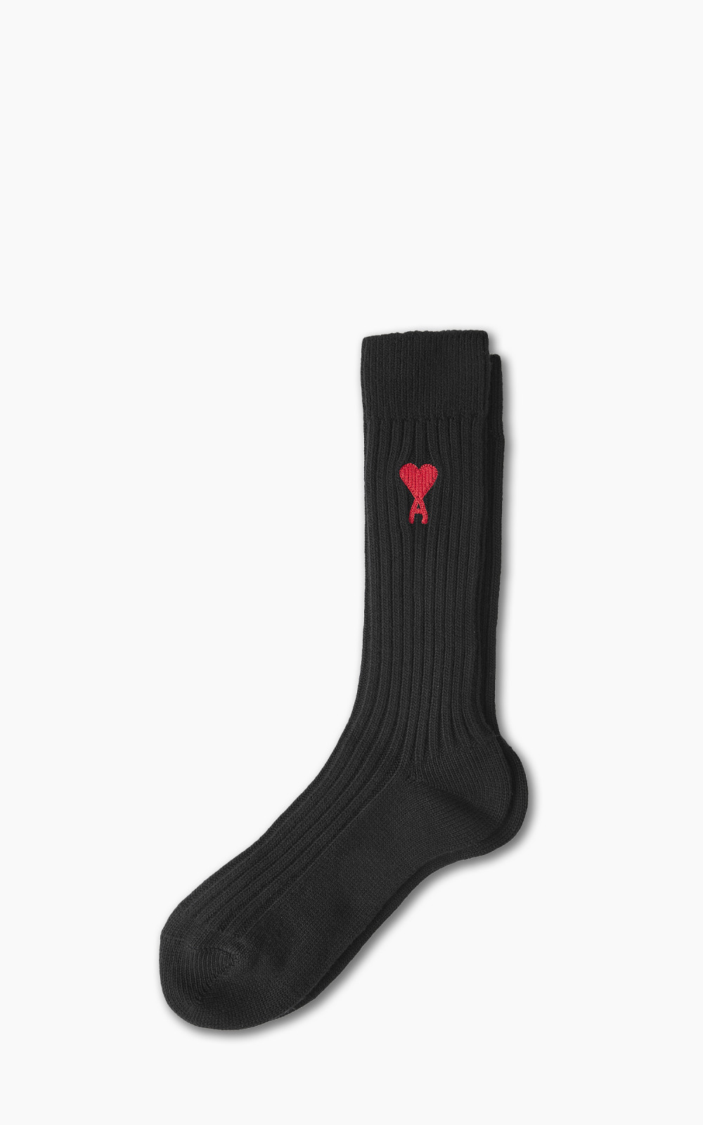 AMI Paris 3-Pack ADC Socks Off White/Grey/Black | Cultizm