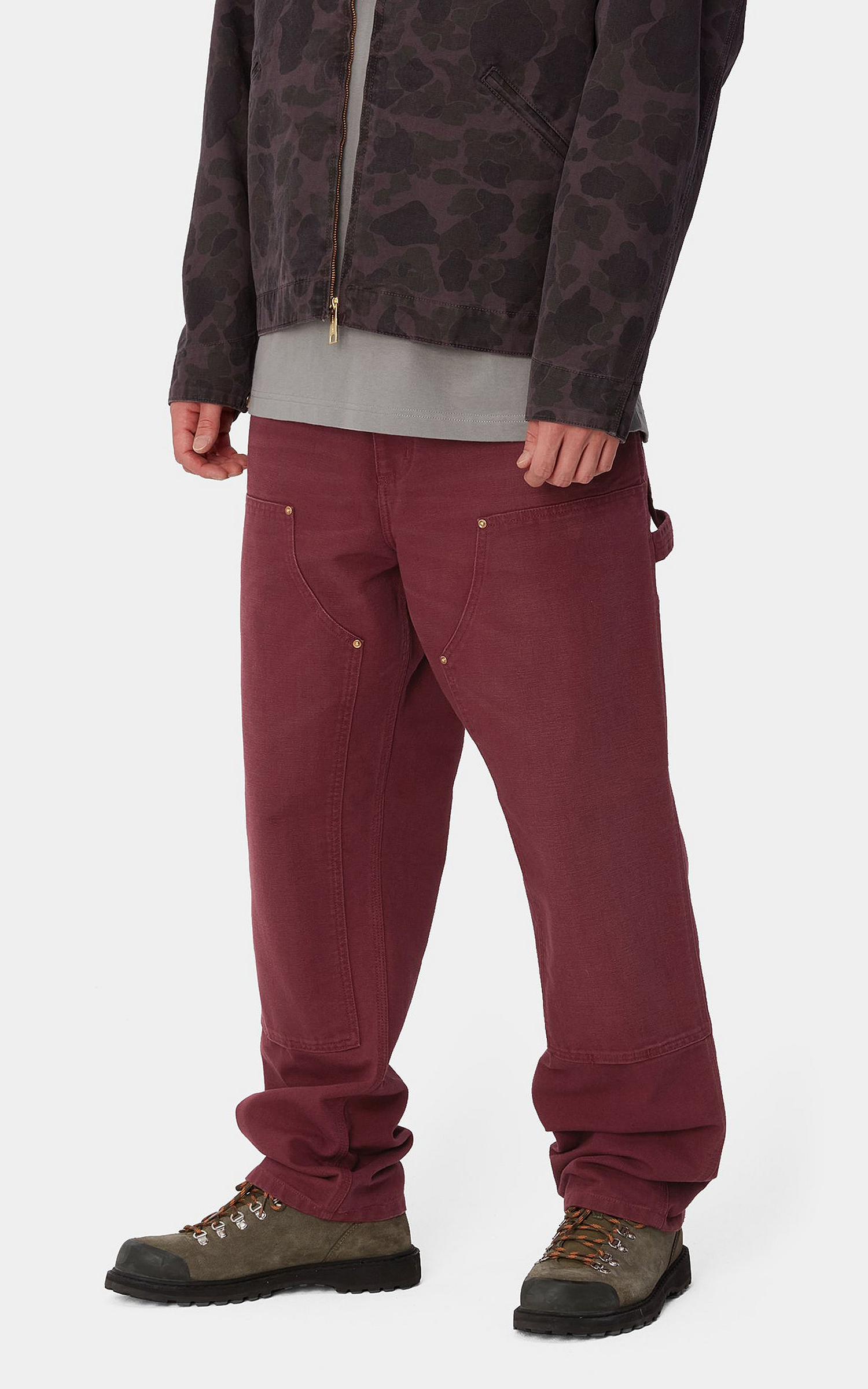 Carhartt WIP Double Knee Pant | Black (aged canvas) – Page