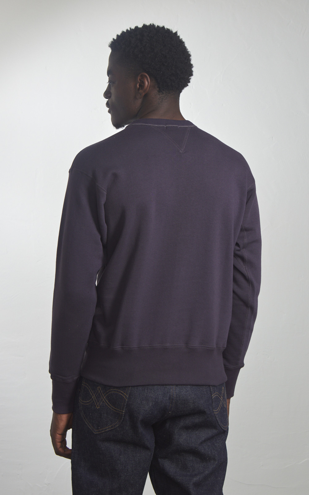 スウェット・トレーナー COVERNAT C Logo Dying Man to Man Dark Navy C Logo Dyeing Sweatshirt Dark Navy - Covernat | 60% - Asian