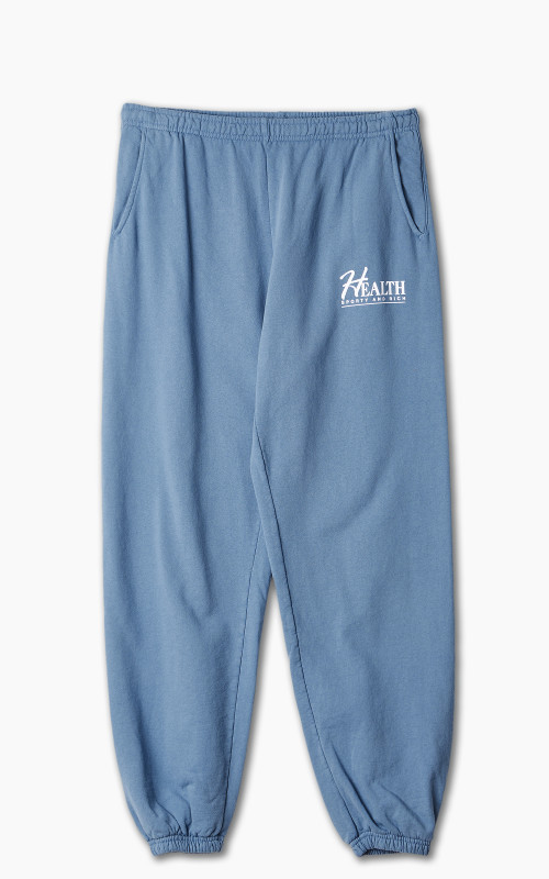 Sporty & Rich Big H Sweatpant Steel Blue