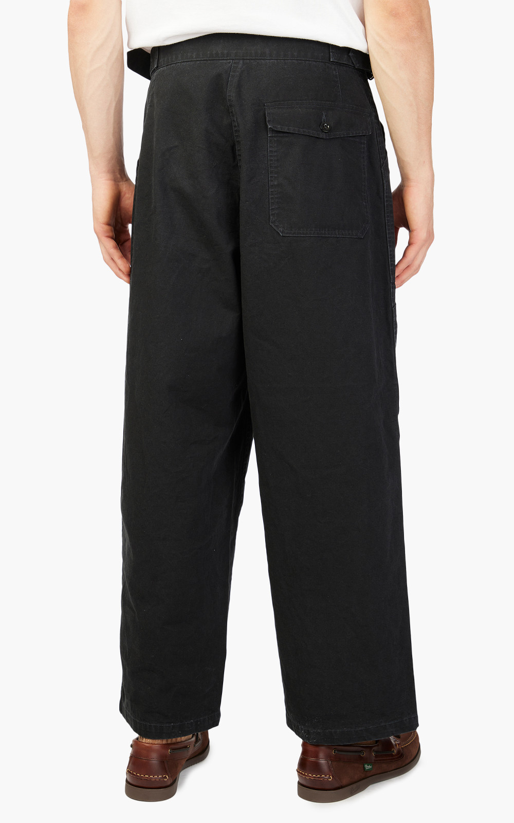 パンツ markaware marka MILITARY TROUSERS EASY MARKAWARE Triple Pleated Easy Trousers Organic Wool 2/80