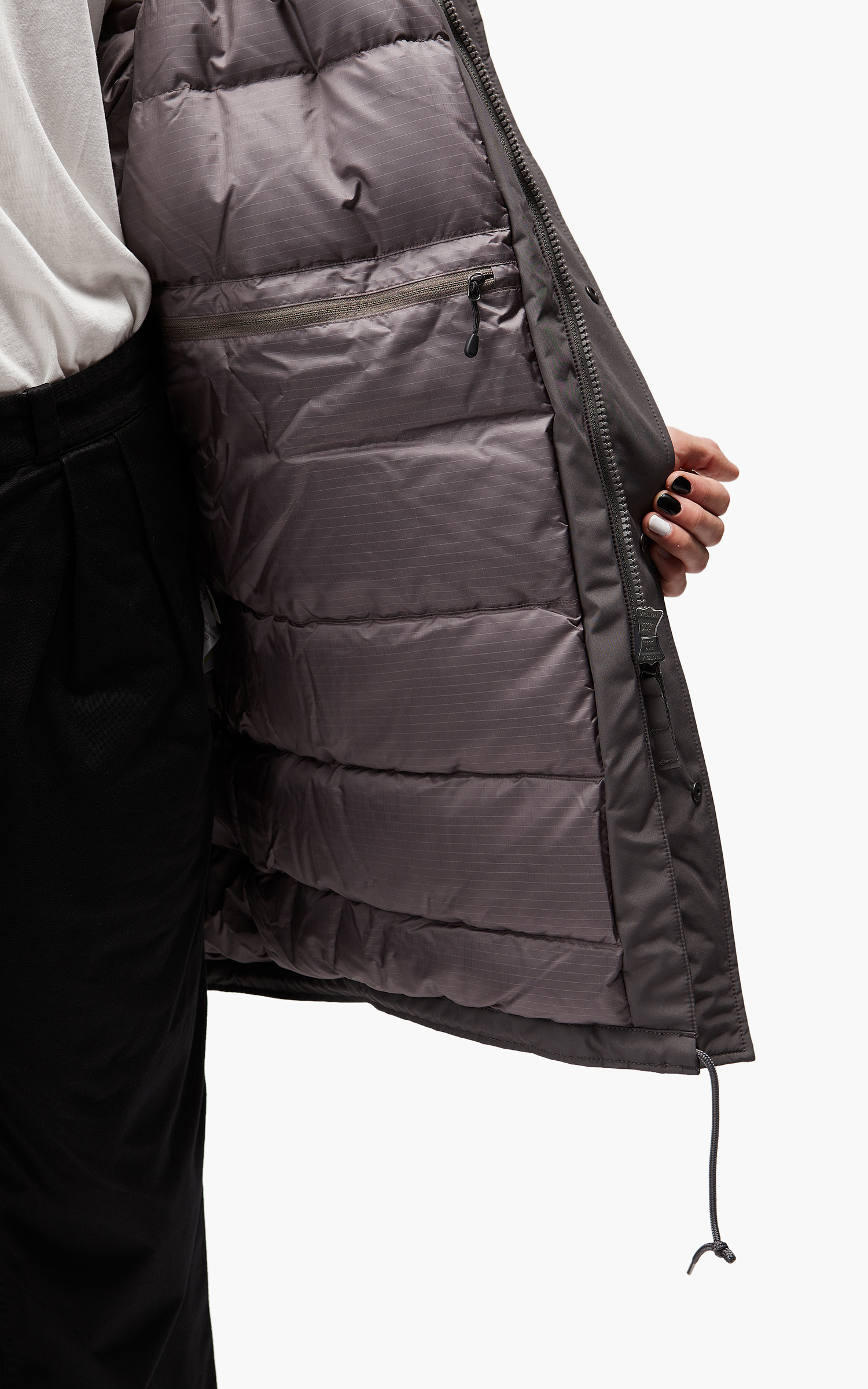 Ftouch Women's Waukee Long Down Coat Parka Jacket | 750+ Fll Power