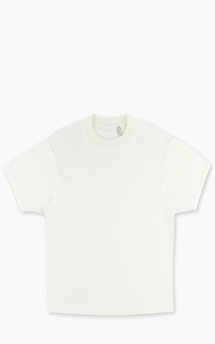 Kaptain Sunshine Suvin Supima Tube Tee Light White | Cultizm