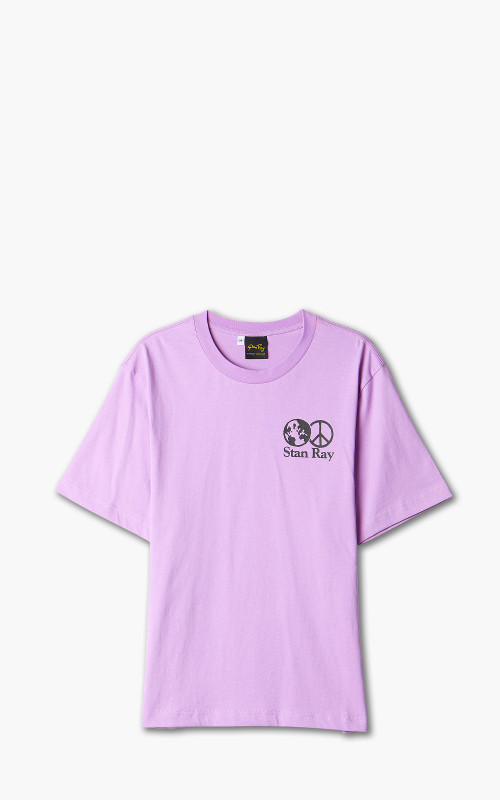 Stan Ray World Peace Short Sleeve T-Shirt Mauve