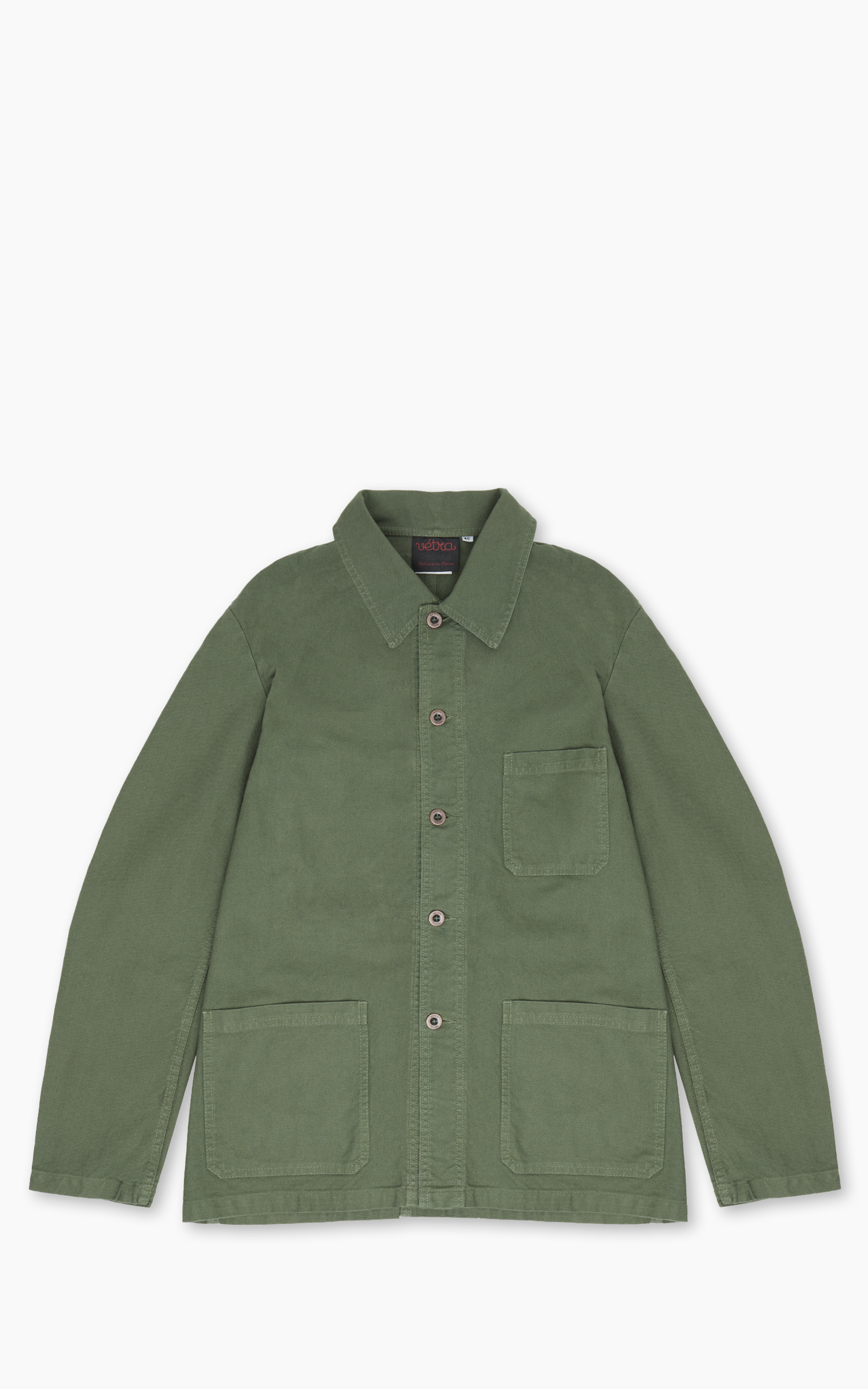 Vetra Workwear Jacket Organic Twill 1G 5C Vert Jade Cultizm