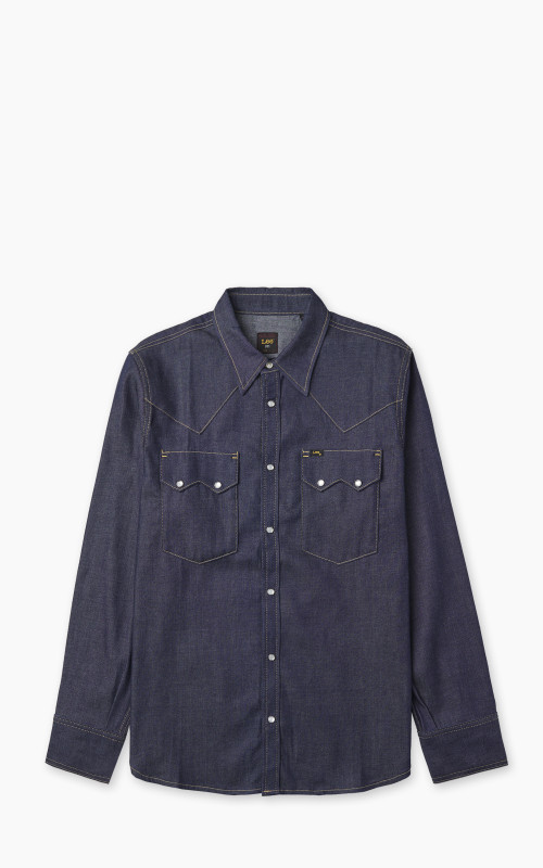 Lee 101 50s Western Shirt Dry Blue
