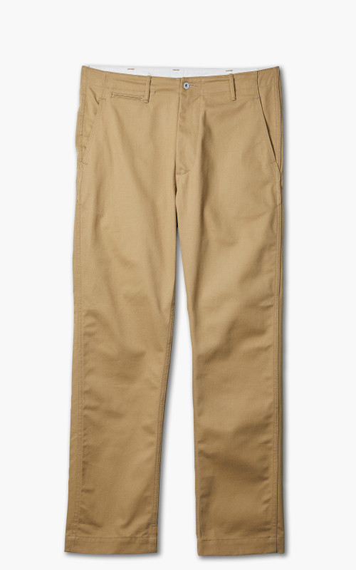 OrSlow Slim Fit Army Trousers Khaki