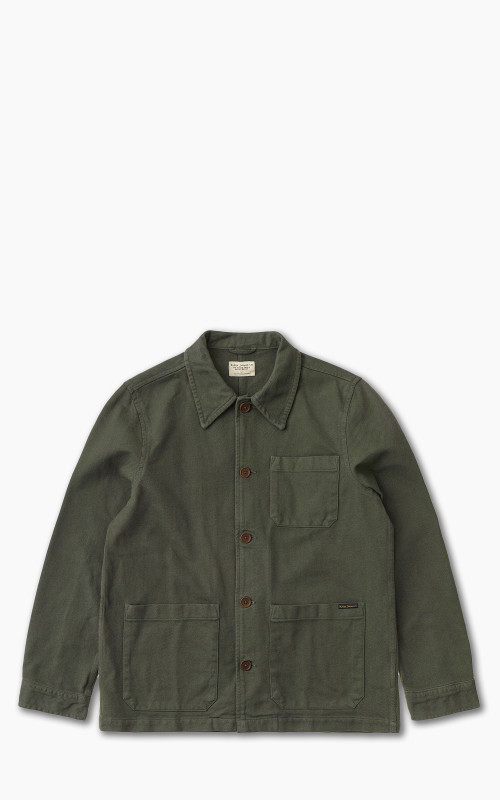 Nudie Jeans Barney Worker Jacket Olive