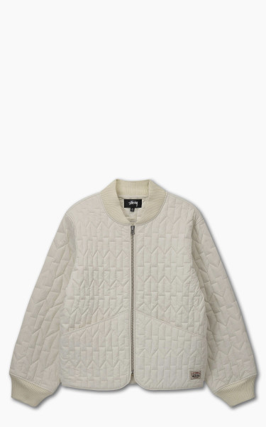 Stüssy S Quilted Liner Jacket Cream
