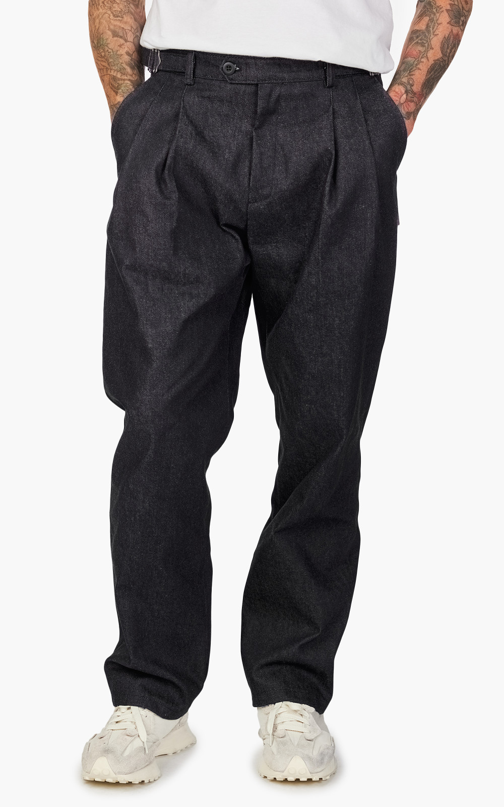 【SATIIIZ】Tehe Pintuck Non-fade Denim Pants DHgate.com:Distressed Straight Leg Jeans - Casual, Versatile