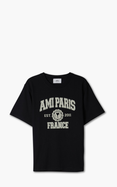 AMI Paris Ami Paris FR T-Shirt Black