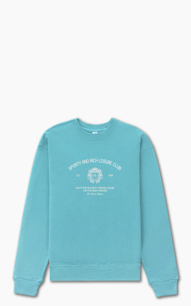 Sporty &amp; Rich Crest Crewneck Teal