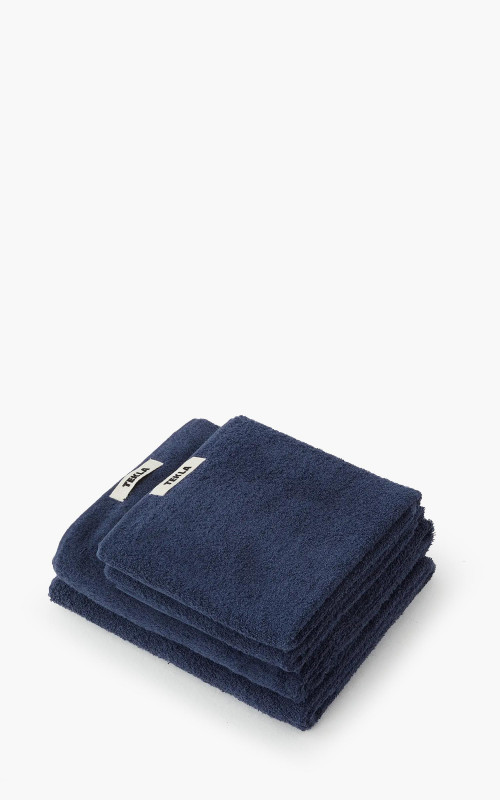 TEKLA Terry Towel Solid Navy