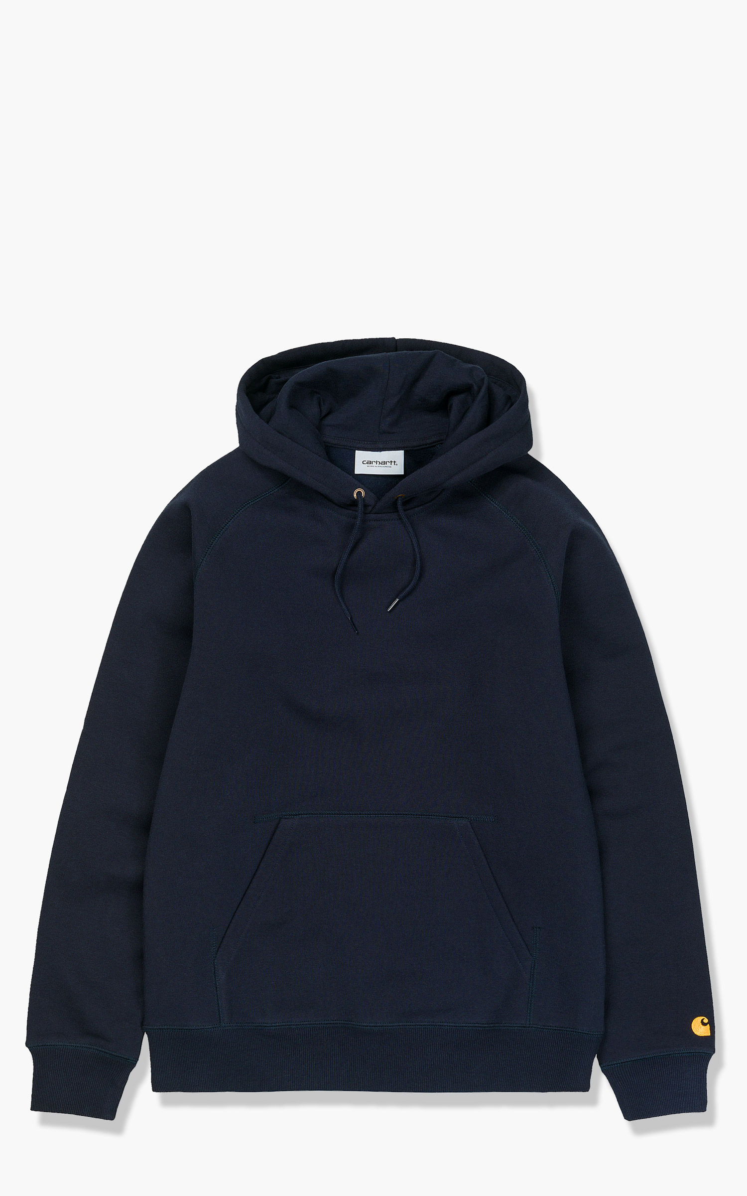 Religiøs hærge Medic Carhartt WIP Hooded Chase Sweatshirt Dark Navy/Gold | Cultizm