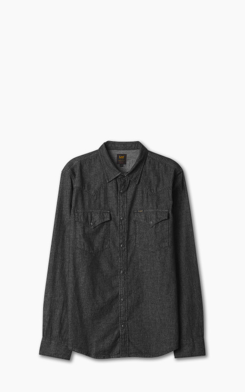 Lee Regular Western Shirt Washed Black