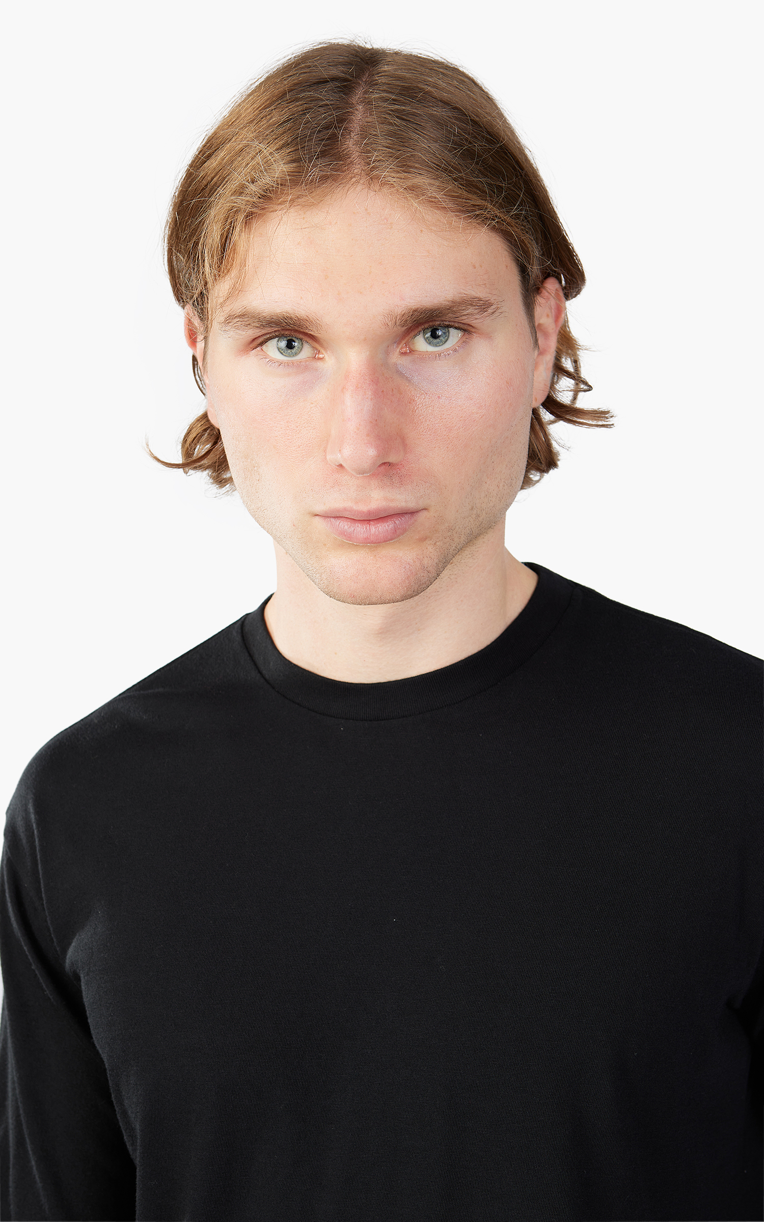 Auralee Seamless L/S Tee Black | Cultizm