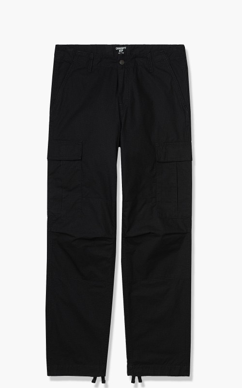 Carhartt WIP Regular Cargo Pant Black Rinse