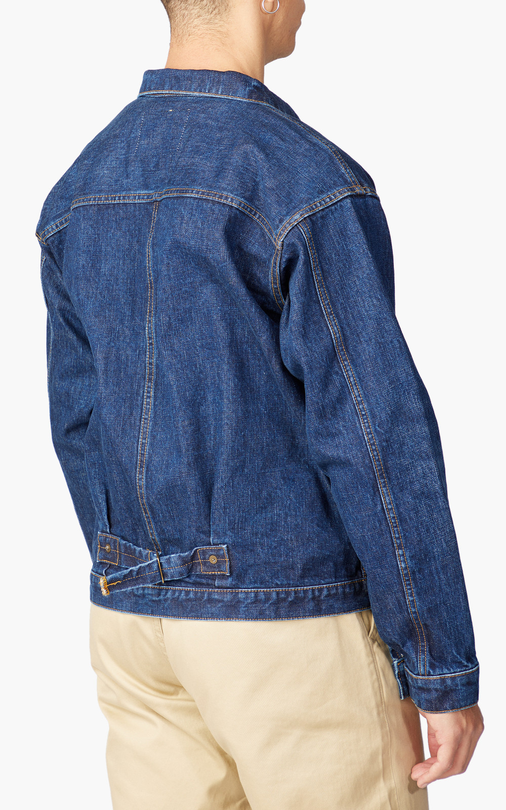 Japan Blue Classic Denim Jacket Mid Washed Indigo | Cultizm Japan Blue Classic Denim Jacket Mid Washed Indigo | Cultizm