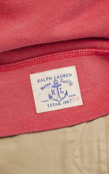 Polo Ralph Lauren Fleece Graphic Sweatshirt Red | Cultizm