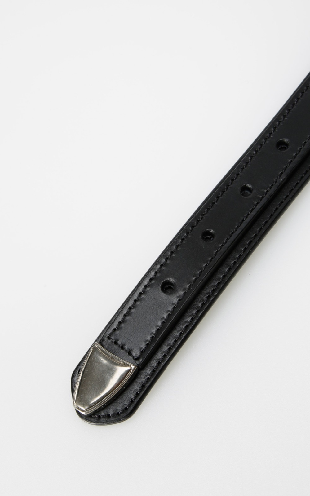 Lemaire Minimal Western Belt Leather Black | Cultizm Lemaire Minimal Western Belt Leather Black | Cultizm