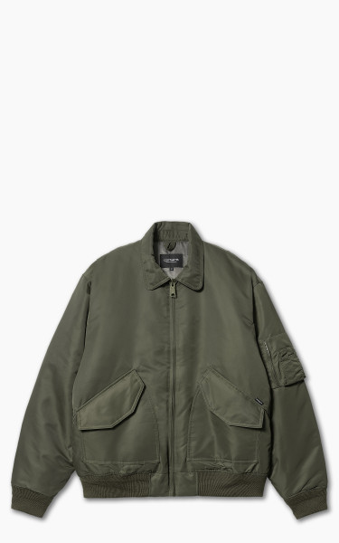 Carhartt WIP Olten Bomber Jacket Nylon Plant/Smoke Green