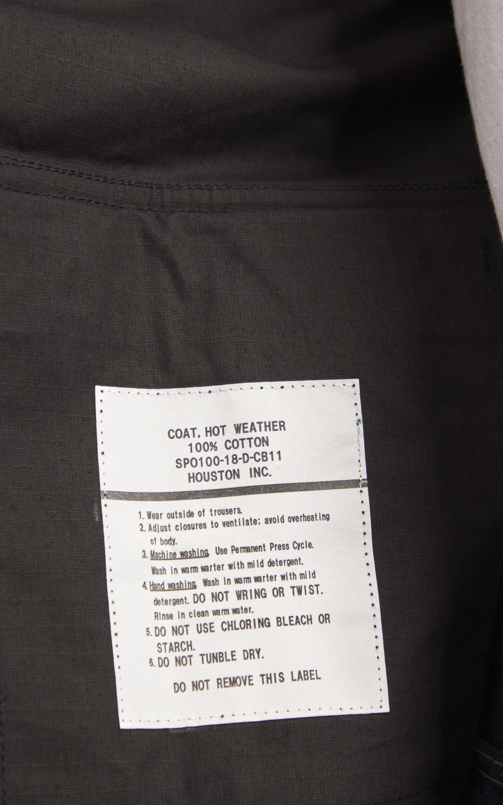 Houston Ripstop BDU Jacket Black | Cultizm