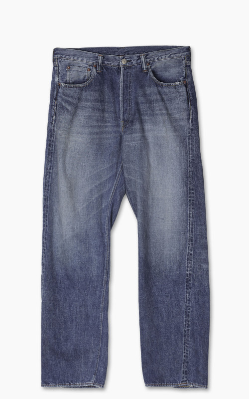 Fullcount 1341-0105SS Wide Denim Super Smooth Dartford Indigo