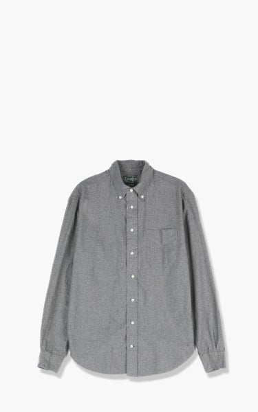 Gitman Vintage Button Down L/S Shirt Classic Flannel Grey