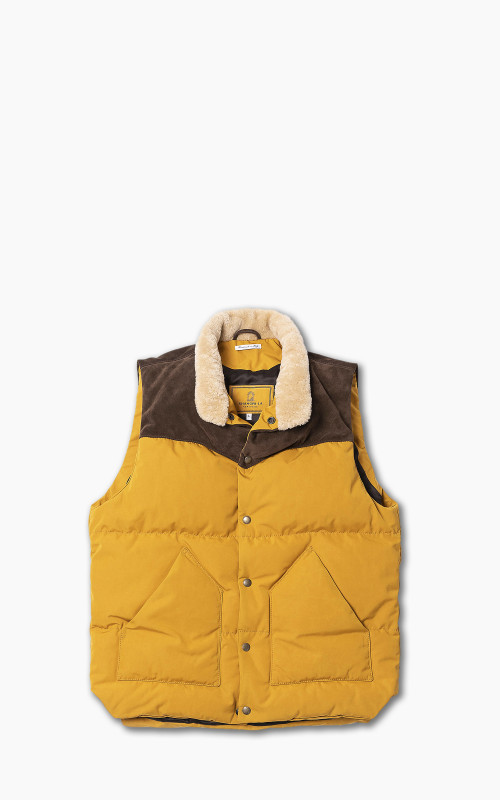 Shangri-La Heritage Bivacco Western Down Vest Yellow