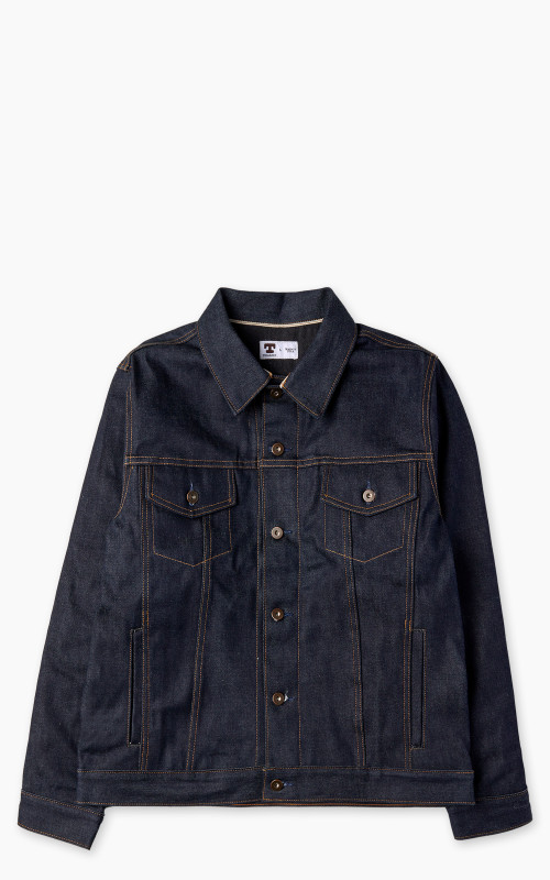 Tellason Jean Jacket Blanked Lined Selvedge Denim 16.5oz