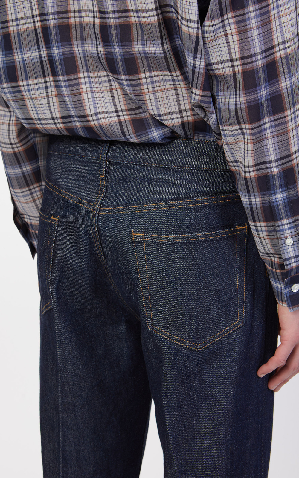 Auralee Hard Twist Denim Wide Pants Indigo | Cultizm
