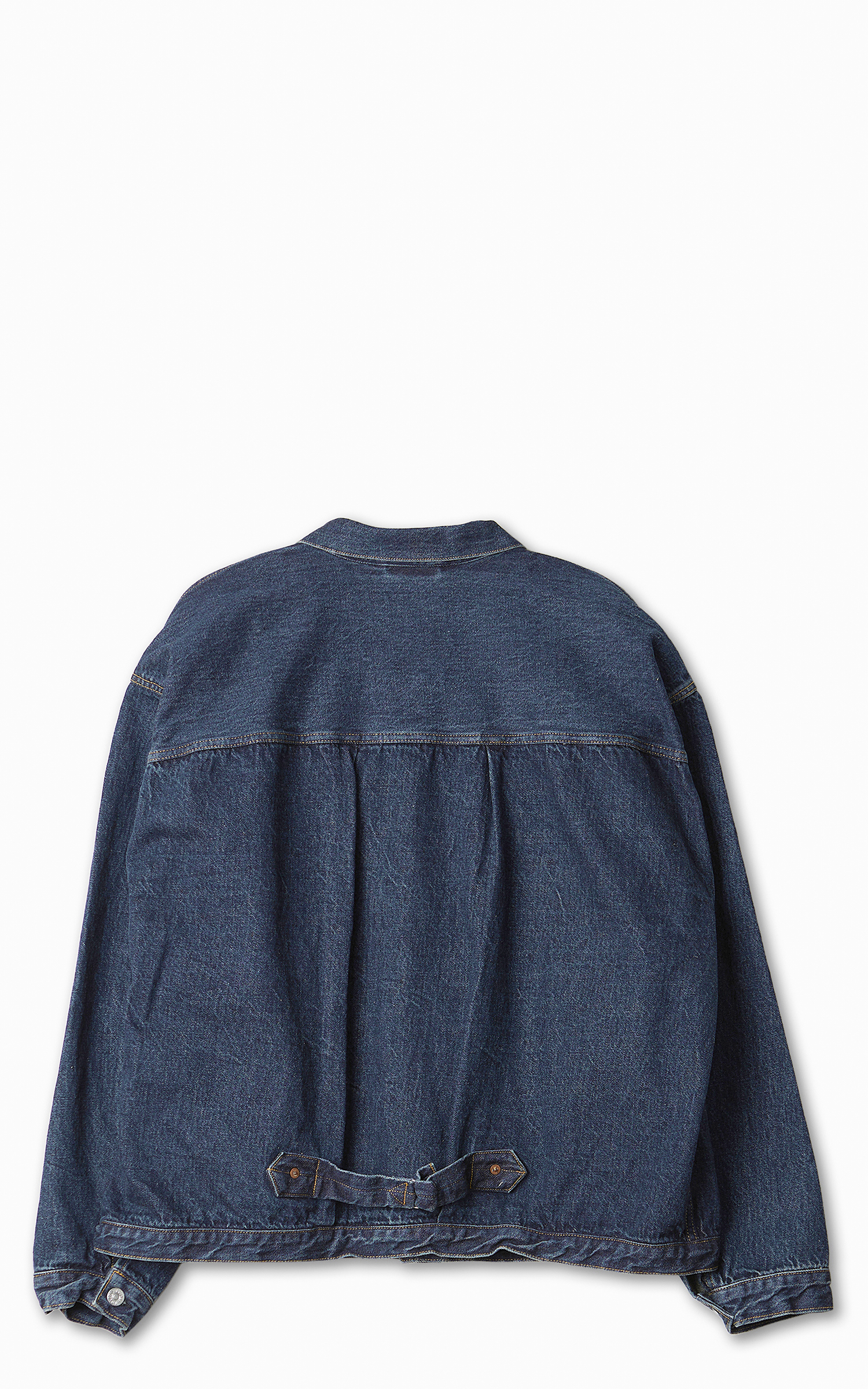 Kaptain Sunshine Denim Tracker Jacket Indigo Vintage Wash | Cultizm