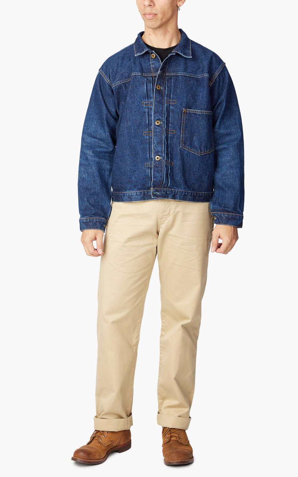 Japan Blue Classic Denim Jacket Mid Washed Indigo | Cultizm