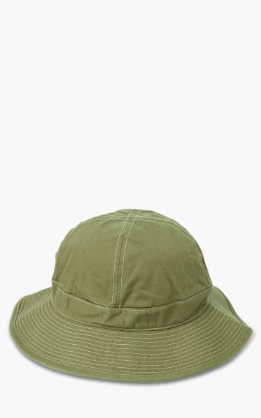 OrSlow US Navy Hat Herringbone Green