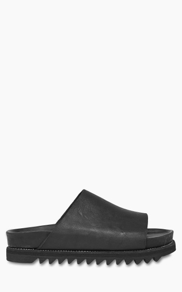 Guidi BRK06 Leather Open Toe Sandal Black