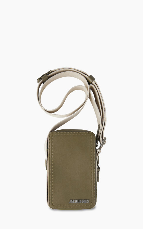 Jacquemus Le Cuerda Vertical Cross-Body Bag Khaki