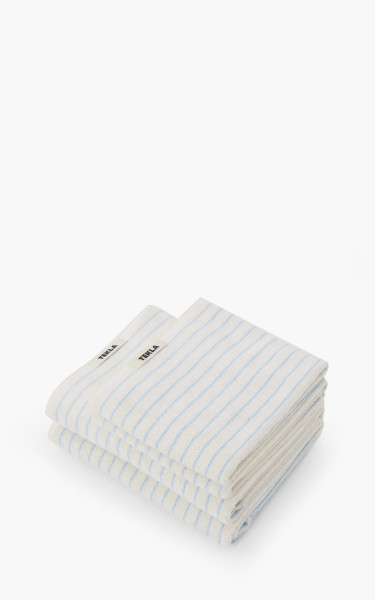 TEKLA Terry Towel Stripes Baby Blue Stripes