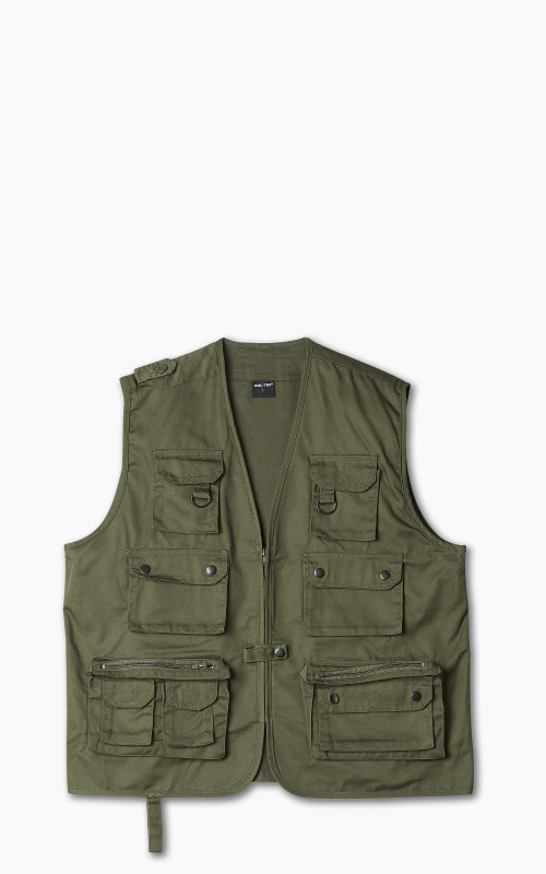 Military Surplus Hunting Vest Olive